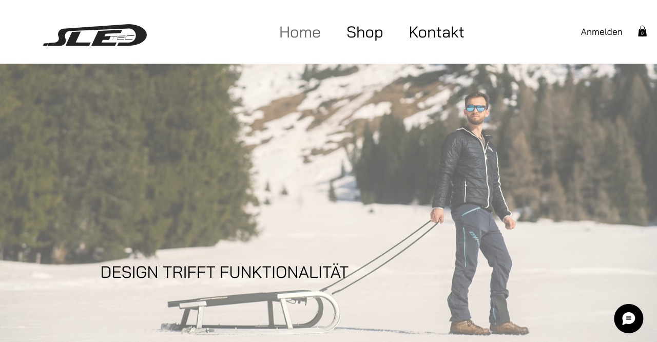 Website von Sledtec